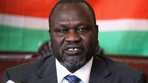 South Sudan: Machar 