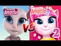 My Talking Angela VS My Talking Angela 2 ❤️New Gameplay #talkingangela #gameplay ❤️