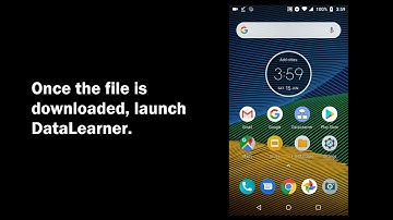 DataLearner for Android - How to download a dataset and run a classification algorithm.