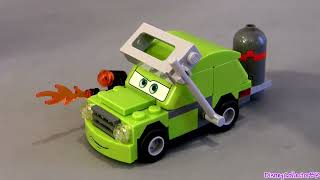 Lego Cars 2 Red's Water Rescue 9484 Fire truck Red & Lemon Acer with Torch Disney