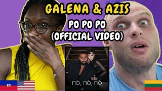 REACTION TO Galena & AZIS - PO PO PO (Music Video) | FIRST TIME LISTENING TO AZIS