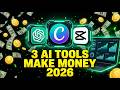 3 AI Tools That Can Make You Money in 2026 💰 #shorts