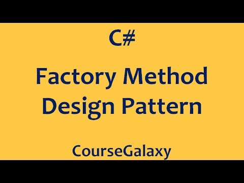 Factory Method Design Pattern In C#