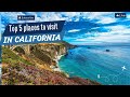 5 meilleurs endroits  visiter en californie