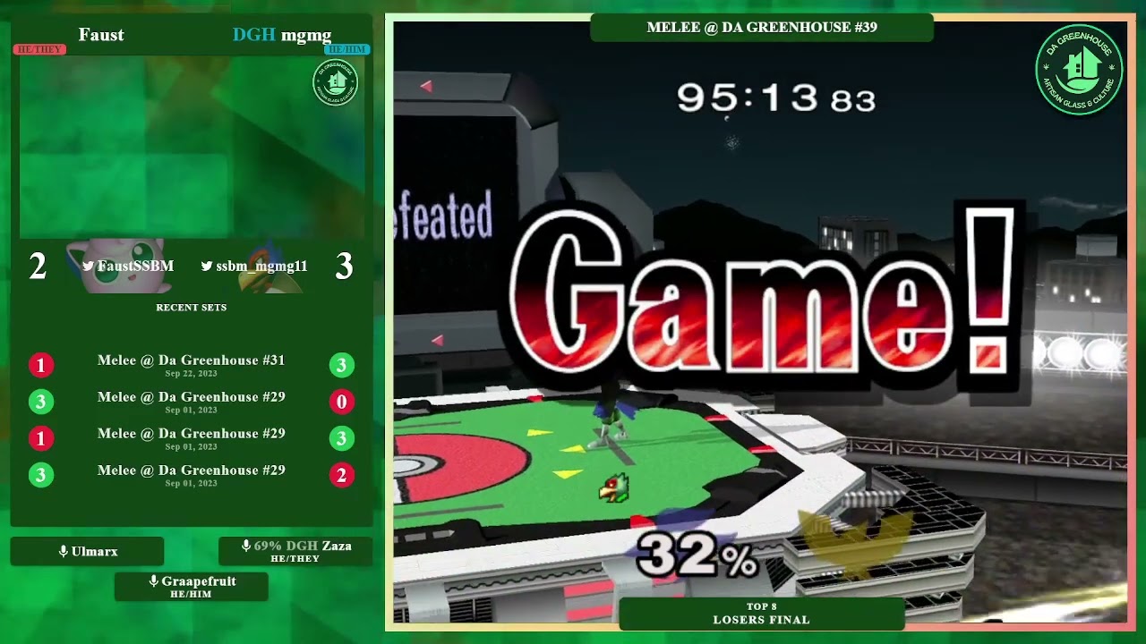 Melee @ Da Greenhouse #48 -- Toronto Local -- Ft. Erik, New Tag, Graapefruit, Lenward, Quantum