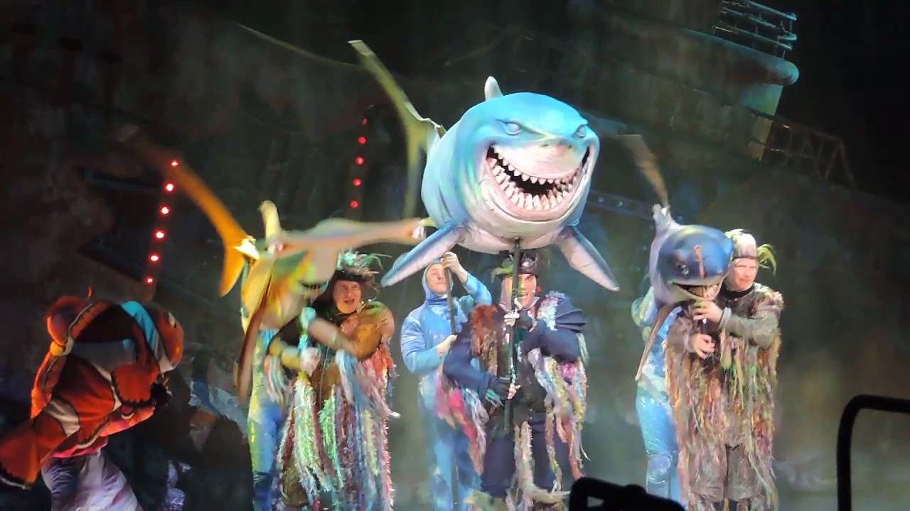 Finding Nemo - Animal Kingdom - Live Show - YouTube