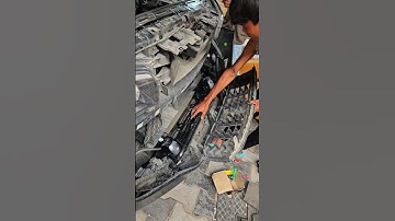 Custom Grill with HELLA Projector Lights on Scorpio N . #lightsolution  #hellaprojactorlight #viral