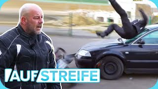 Pistole oder Feuerzeug? Bewaffneter Überfall im Kiosk! | Auf Streife | SAT.1