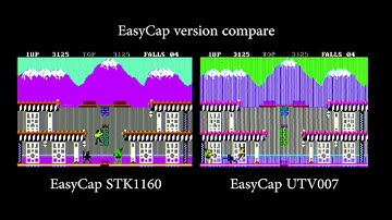 EasyCap UTV7 and STK1160 Compare