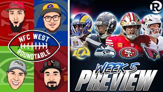 NFC West Roundtable | Week 5 PREVIEW (Rams, Cardinals, Seahawks & 49ers)