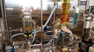 VTA short path distillation system
