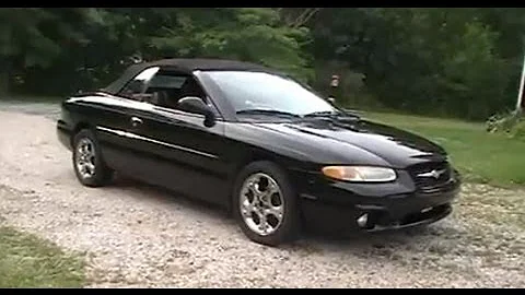 Tour of my 1998 Sebring Limited Convertible