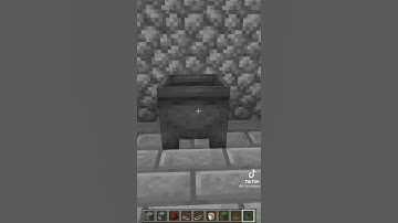 How to make Trash Can In Minecraft!