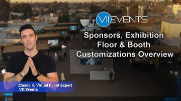 Virtual Events: Sponsors, Exhibition Floor & Booth Customizations Overview | VII Events