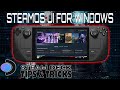 SteamOS UI in Windows on the Steam Deck | How to Set Up (Tips &amp; Tricks)