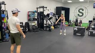 Two-Hand Overhead Throw