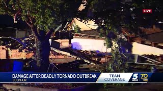 Significant damage found after Oklahoma tornado outbreak