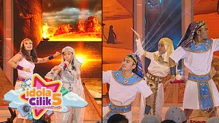Battle Joget Asik Ovira 'Terbang' VS Yona 'Indahnya Dirimu' [Idola Cilik 5] [20 Feb 2016]