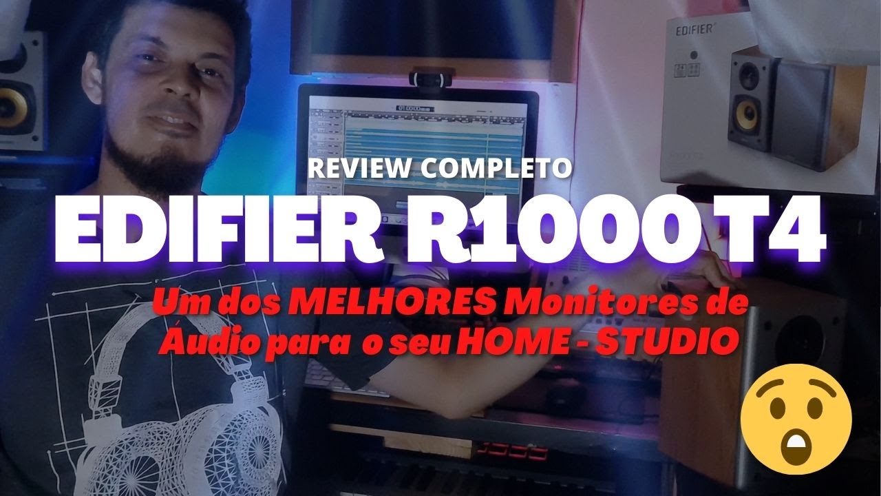 EDIFIER R1000 T4 | O MONITOR DE AUDIO IDEAL PARA SEU HOME-STUDIO ...