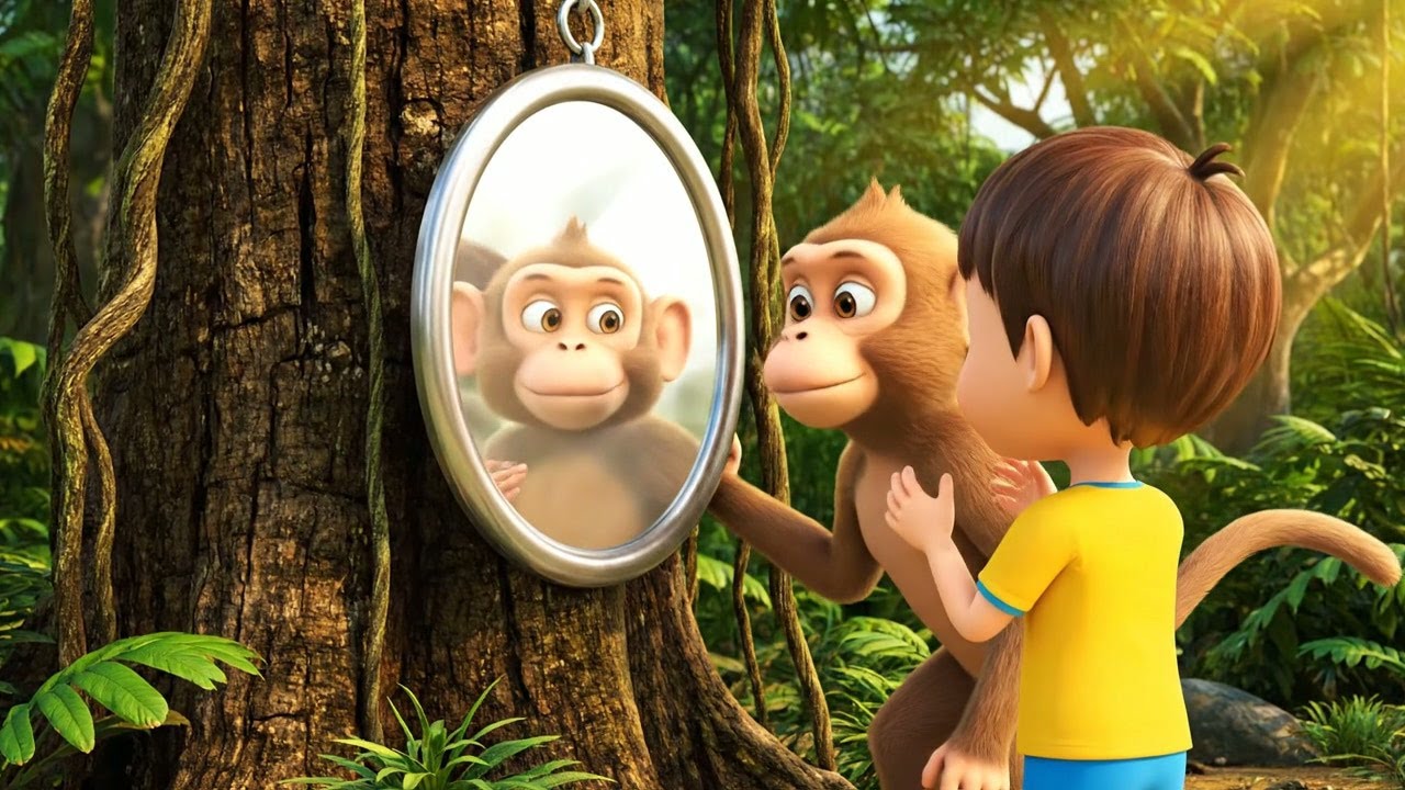 Where Is the Monkey’s Smile 🐵 | Nursery Rhymes for Kids & Baby Songs