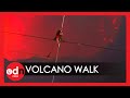 Daredevil Nik Wallenda Performs High-Wire Walk Above Active Volcano in Nicaragua