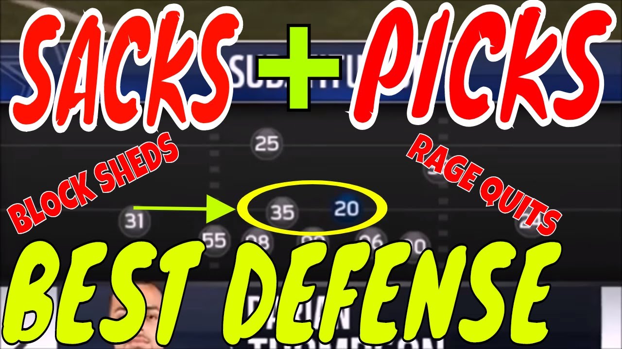 MADDEN 19 AUDIBLE TIP: SACKS AND INTERCEPTIONS ALL GAME W THIS DEFENSIVE TIP 🔥. BLOCK SHED