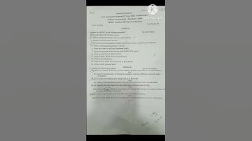 Bsc -computer science -2024(4th semester question papers ) # Telangana University