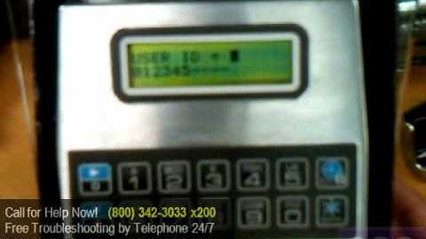 LaGard SmartGard Electronic Safe Keypad  - Using Program Code to Remove Master User