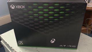 Xbox series x unboxing