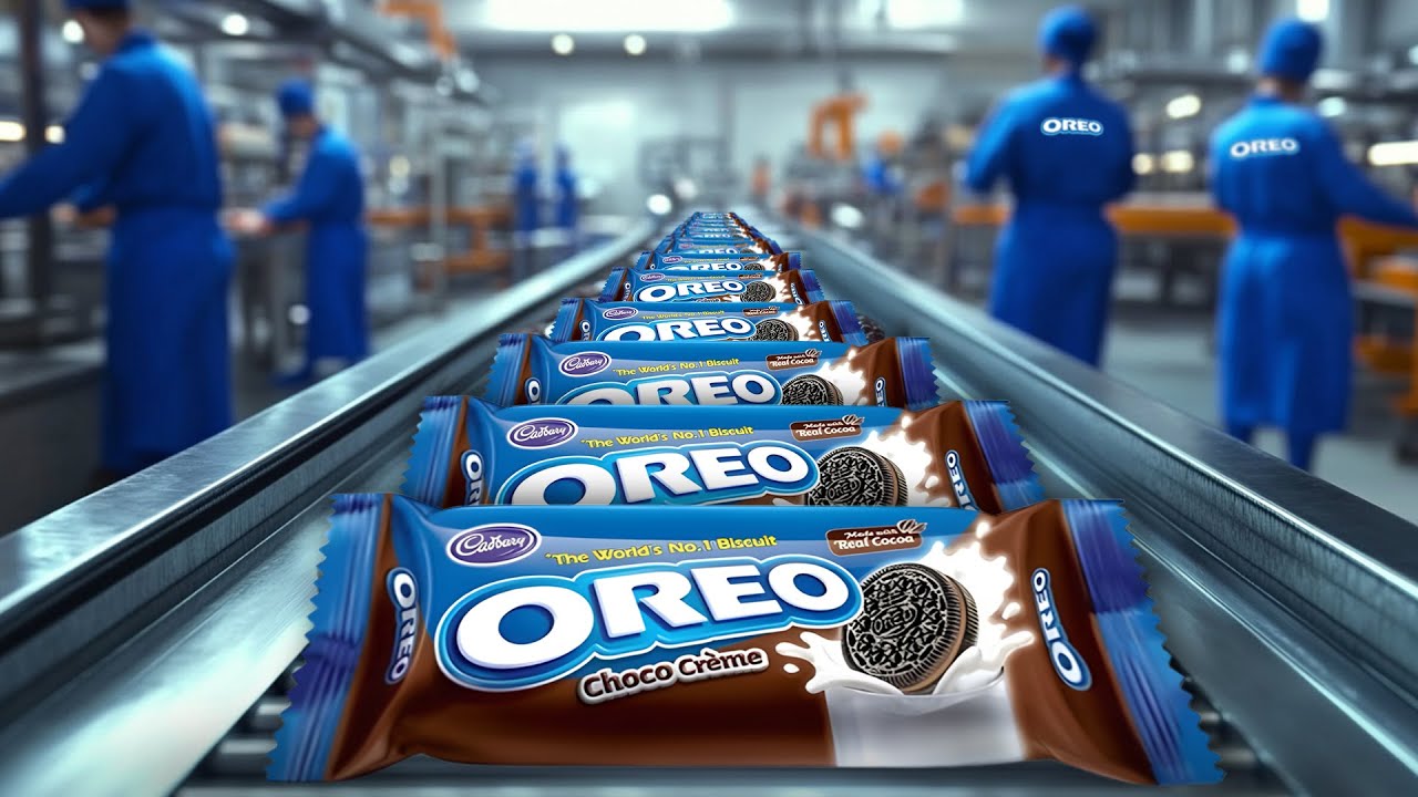 Oreo First Factory Inside the Oreo Factory: How the World’s Favorite Cookie Is Made! - YouTube