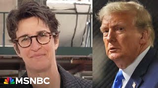 'Miserable' and 'Annoyed': What Rachel Maddow saw inside Trump's criminal trial screenshot 1