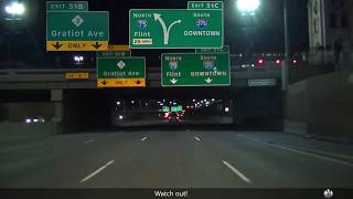 Detroit, Michigan - I-75 NB