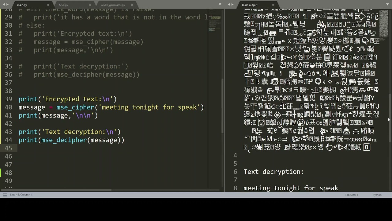 Encryption by mutilple subtitution DEMO [ OPEN SOURCE PROJET ]