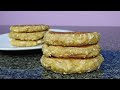 (EN SARTÉN) Galletas de AMARANTO y MANZANA/Solo 3 INGREDIENTES, SIN HORNO👌