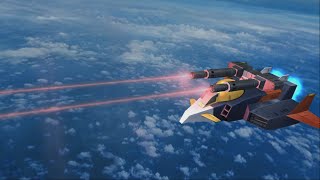 [ENG Sub]Super Robot Wars XO - G-Fighter Attacks | スーパーロボット大戦XO - Gファイター 全武装