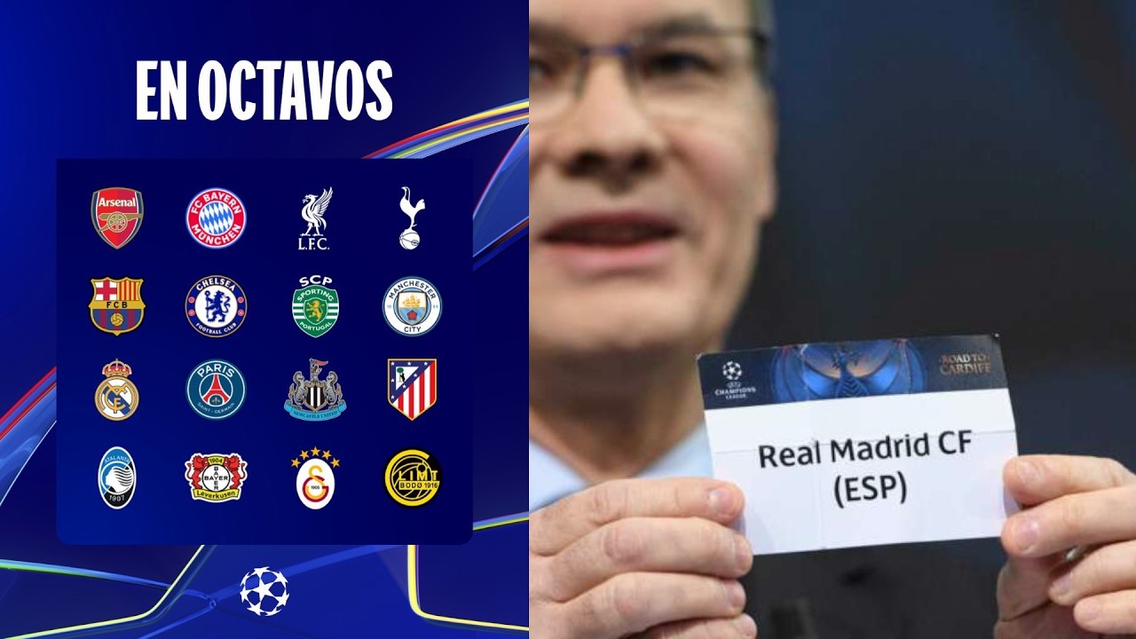 🔴SORTEO UEFA CHAMPIONS LEAGUE 2026 (OCTAVOS DE FINAL) DIRECTO - DjMaRiiO