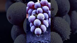 Freezing Grapes in Real Time 🍇❄️ | Satisfying ASMR Slow Motion | Freeze Series Part 3