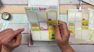 Sweet Kawaii Designlights Planner Action B6 Plan With Me - 41021