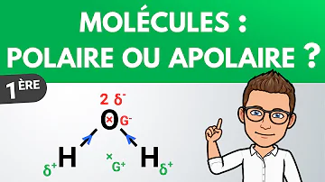 Comment reconnaître une molécule polaire et non polaire ?