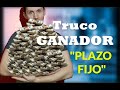 TRUCO para GaNaR más DINERO. Combina el PLAZO FIJO con un tarjeta de crédito y mira lo que pasa.