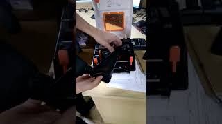 RONGTA Thermal Transfer Label Printer RP400 Ribbon Installation