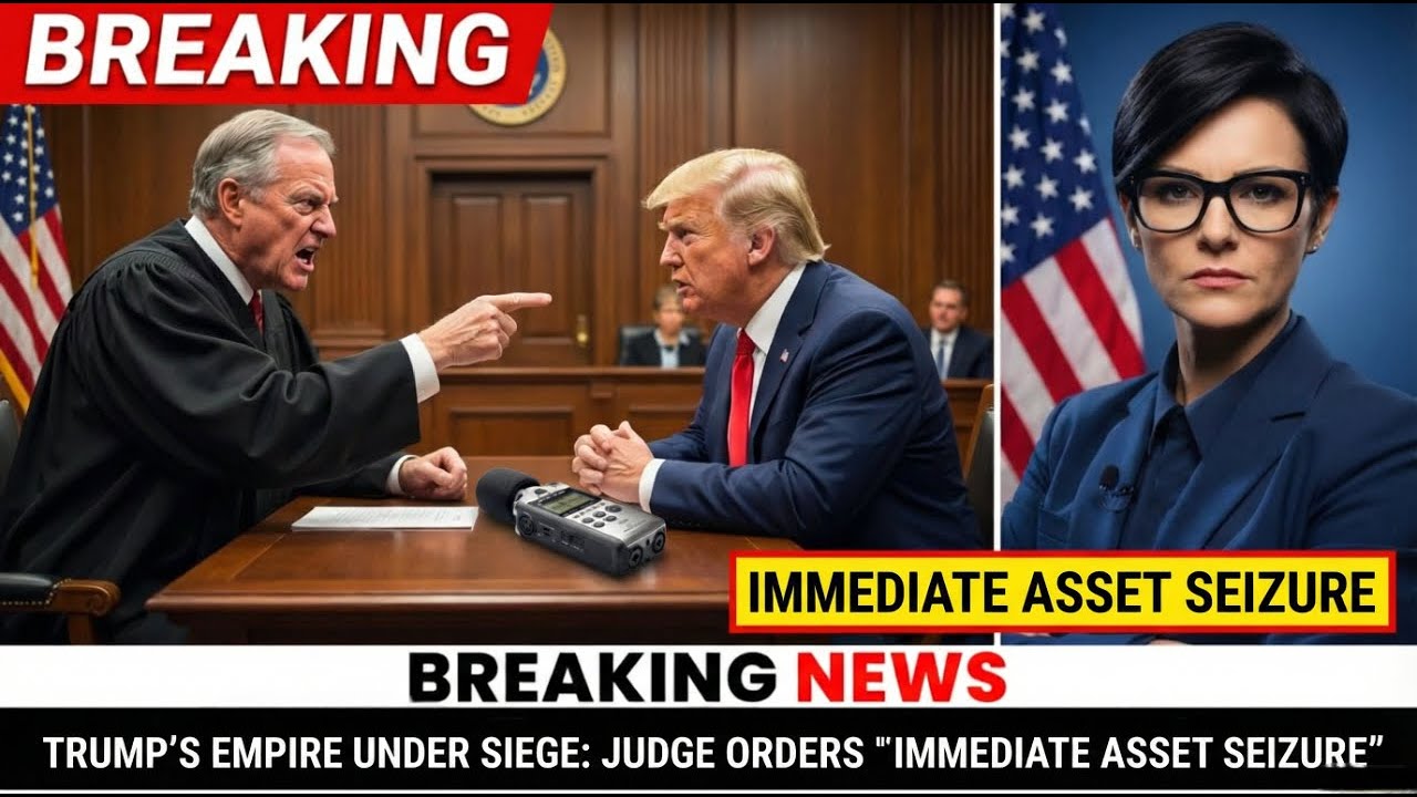 BREAKING: Trump’s Empire Under Siege Judge Orders "Immediate" Asset Seizure (Historic Ruling)