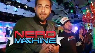 Nerd Machine - E3 Expo XBox Challenge (2012) - David Coleman, Alison Haislip, Zachary Levi