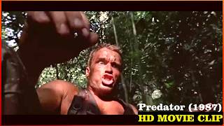 Predator (1987) He Couldn't See Me - Dutch Vs. Predator - Waterfall HD Movie Clip &amp; Scene Explained
