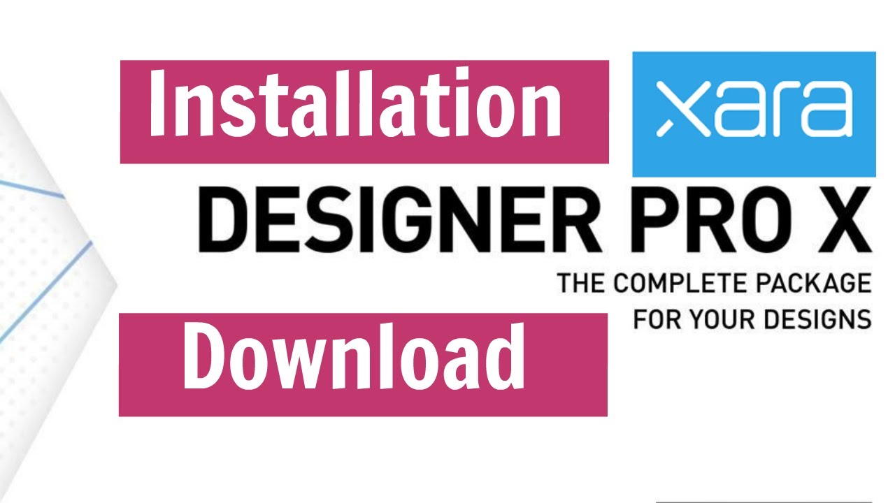 How to Install/Download Xara Designer Pro X 16