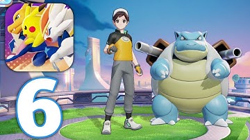 Pokemon Unite Mobile Gameplay Walkthrough Part 6 - Blastoise (ios,Android)