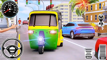 Indian Auto Rickshaw Game - Tuk Tuk Auto Rickshaw Game 3D - Android Gameplay #1