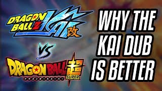 DBZ Kai Dub is BETTER than Dragon Ball Super Dub