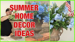 Decoration Ideas For The Porch  / Summer Home Decorating Ideas Snd Easy DIYS / Ramon At Home