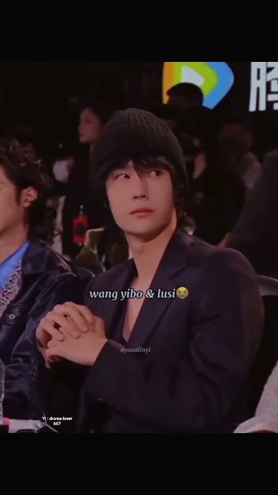 zhao Lusi diapit 3 wang (kiri wang hedi, blkg wang anyu , kanan wang yibo) #zhaolusi